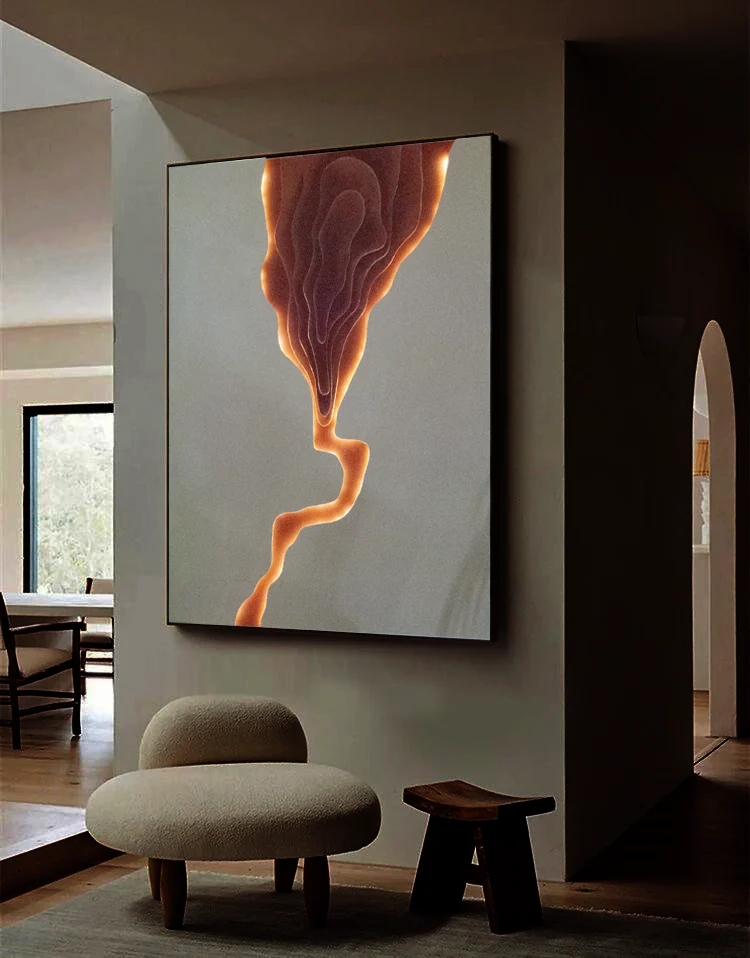 Cuadro con iluminación "Desierto de Atacama" - Imagen 2